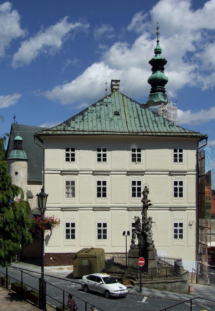 Town hall in Banská Štiavnica