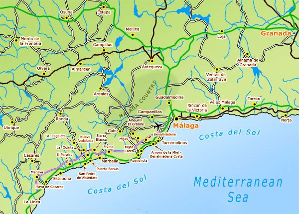 Towns of the Costa del Sol