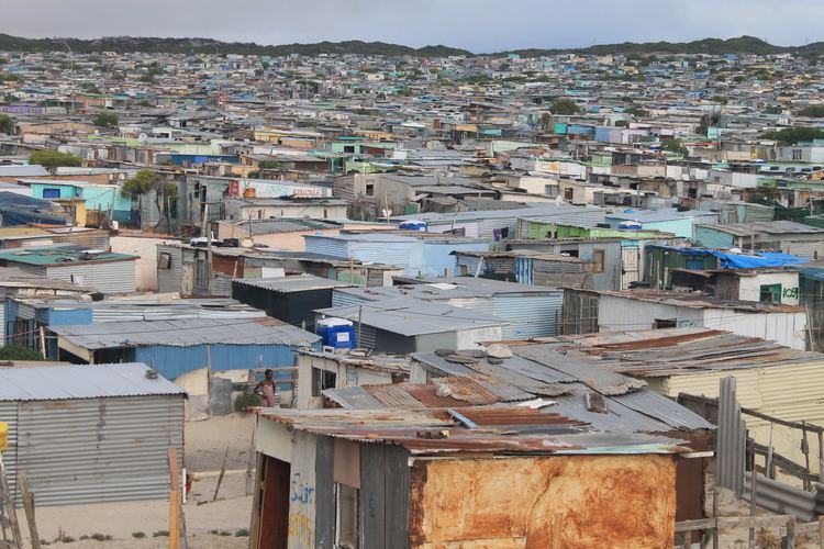 who lived in township in south africa