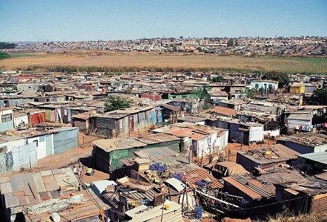 how did townships used in south africa