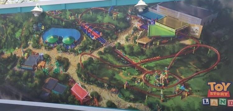 Toy Story Land New Toy Story Land concept artwork shows tweaks to the original