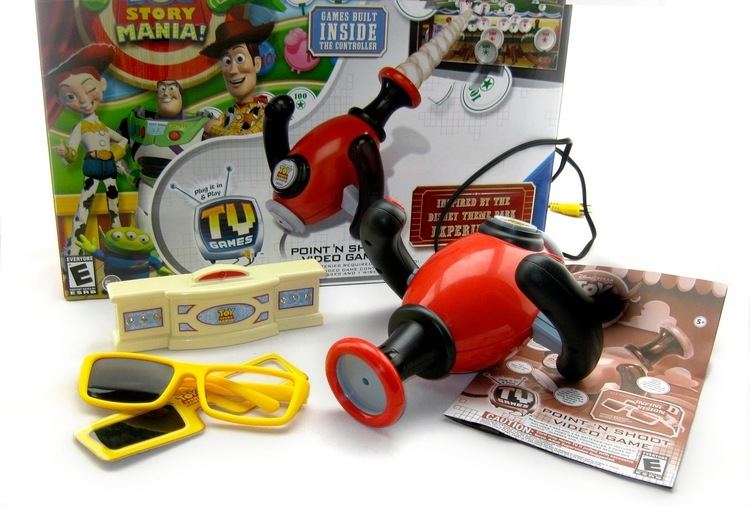 Toy Story Mania! (video game) Dan the Pixar Fan Toy Story Mania Plug and Play Point N Shoot