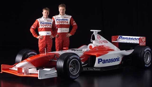 Toyota Racing Panasonic Toyota F1 team unveils race car for 2002 F1 News