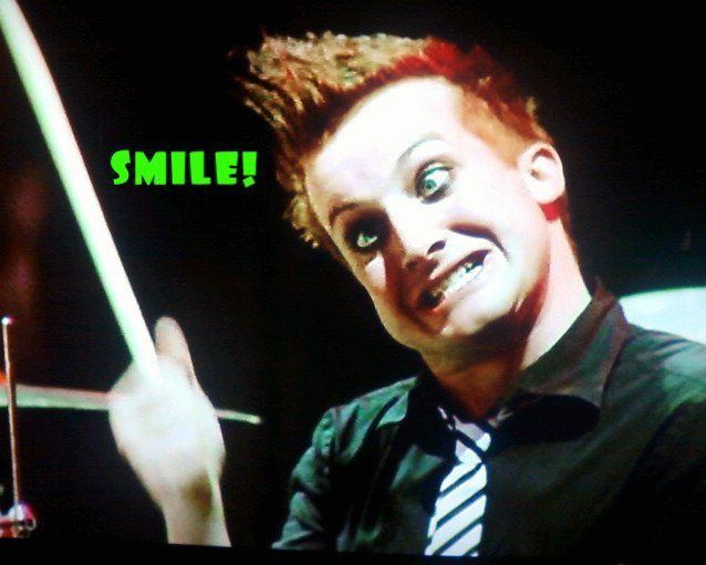 Tre Cool Smile Tre Cool Sum182 Day Pop Disaster Tour