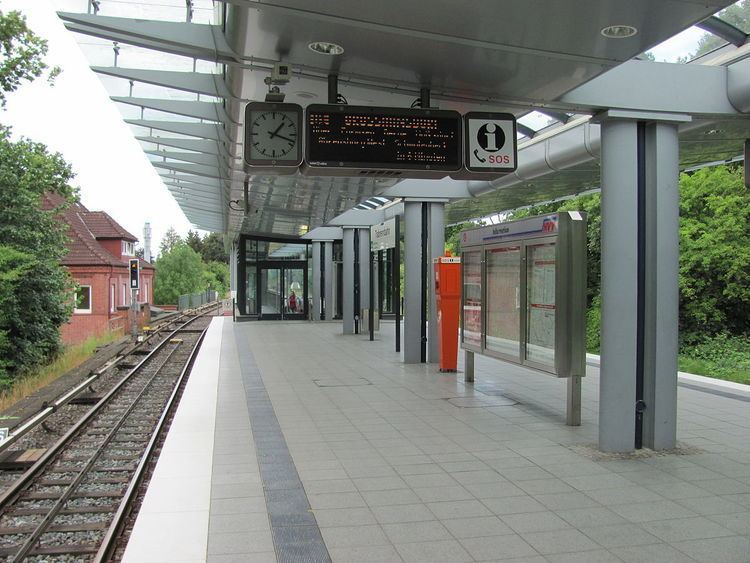 Trabrennbahn (Hamburg U-Bahn station)