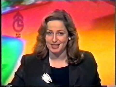 Tracey Crawford Granada Television InVision Continuity With Tracey Crawford 1996