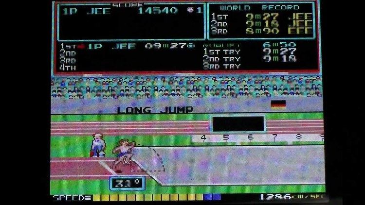 Track & Field (video game) Video Game World Records Track Field YouTube