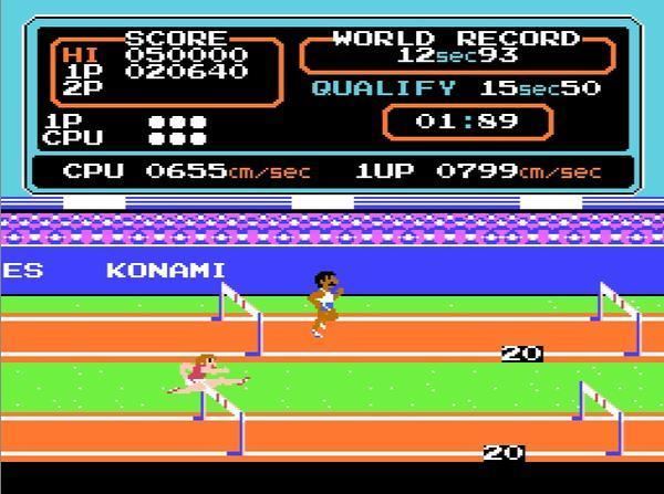 Track & Field (video game) Go for The Digital Gold Olympic video games Digitin