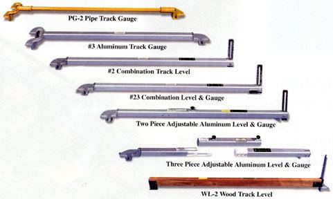 Track gauge Aldon Rail Safety Page 4