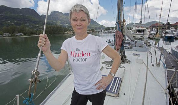 Tracy Edwards Tracy Edwards mission to save worldconquering boat Maiden form