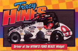 Tracy Hines Nine Racing Tracy Hines