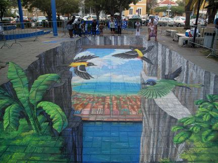 Tracy Lee Stum 3d street painting Curacao Flickr Photo Sharing