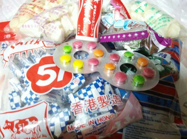 Traditional candies in Hong Kong
