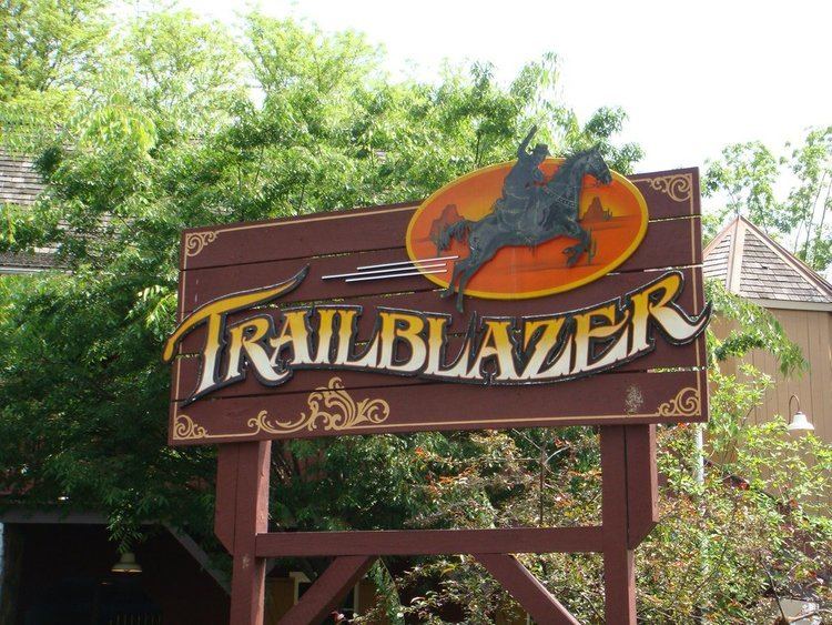 Trailblazer (roller coaster) Trailblazer roller coaster Wikipedia