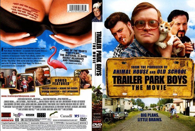 Trailer Park Boys: The Movie Trailer Park Boys The Movie Movie DVD Scanned Covers