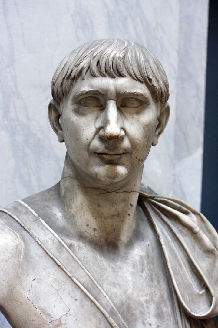 Trajan Portraiture of Trajan Trajan39s Column in Rome