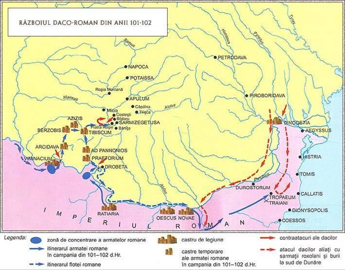 Trajan's Dacian Wars Roman Conquest Romanian History and Culture