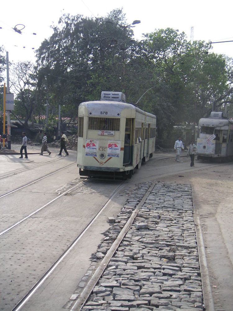 Tram transport in India