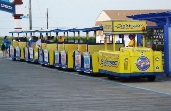 Tramcar (Wildwood) Watch The Tram Car Please Beaches And Boards