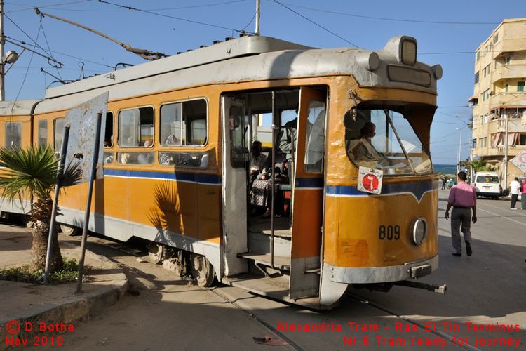Trams in Alexandria Alexandria Urban Tramway Photo Gallery