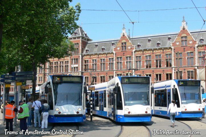 Trams in Amsterdam Amsterdam Public Transport Tickets