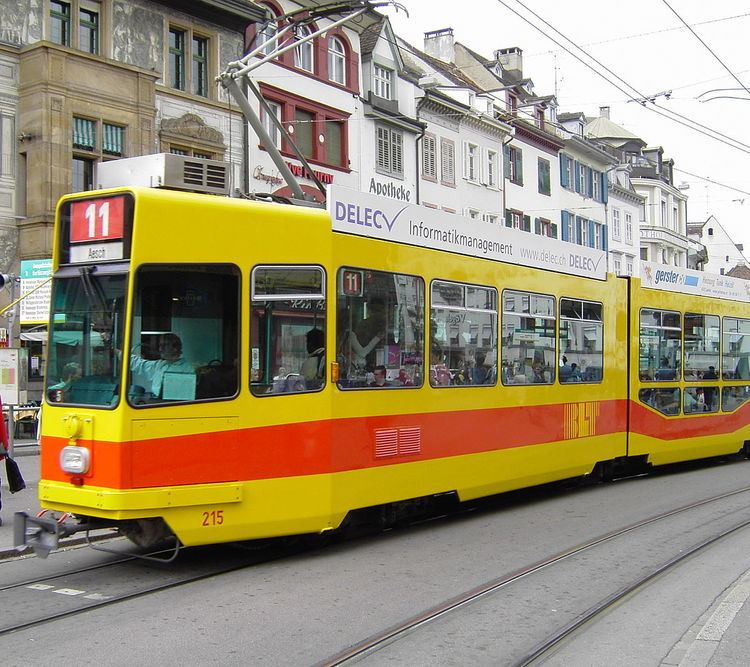 Trams in Basel