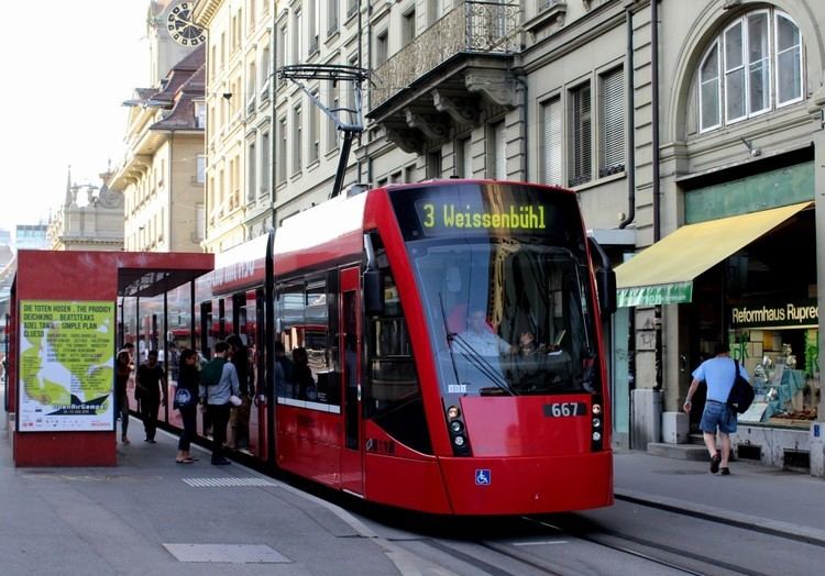 Trams in Bern FileBernbernmobiltram3siemens880142jpg Wikimedia Commons