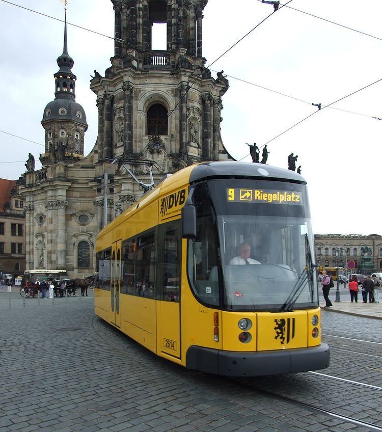 Trams in Dresden
