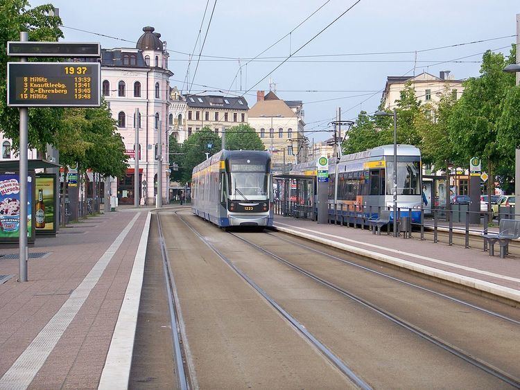 Trams in Leipzig