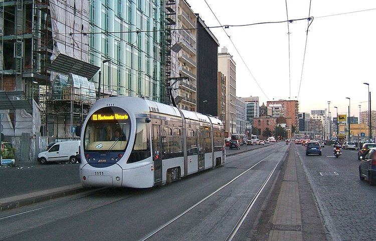 Trams in Naples