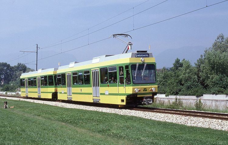 Trams in Neuchâtel