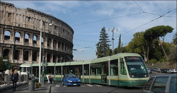 Trams in Rome worldnycsubwayorg Rome Italy Trams