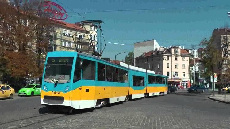 Trams in Sofia SOFIA BULGARIA TRAMS TROLLEYS SEPT 2012 YouTube