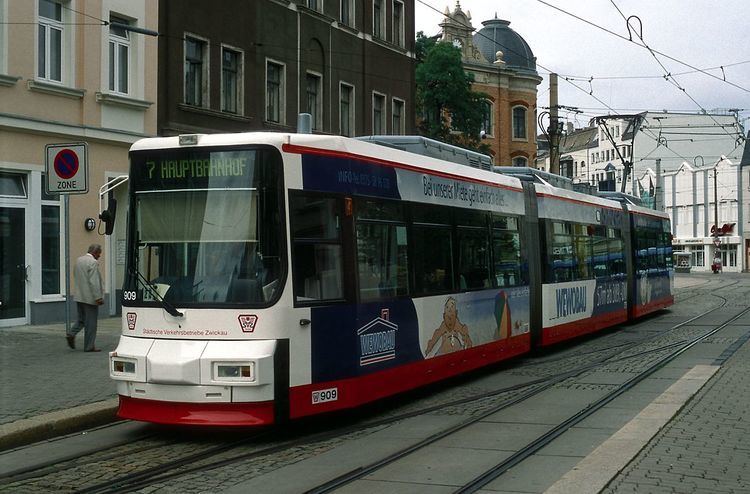 Trams in Zwickau