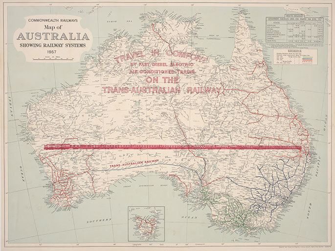 Trans-Australian Railway TransAustralian Railway National Museum of Australia
