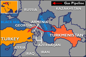 Trans-Caspian Gas Pipeline BBC News AsiaPacific Irans fury over Caspian pipeline