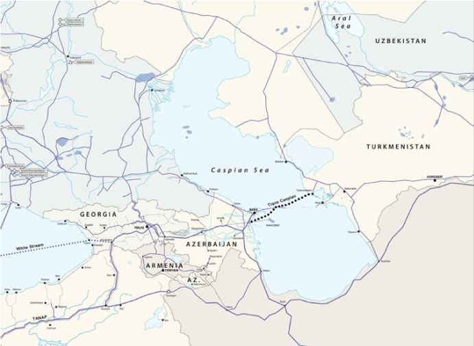 Trans-Caspian Gas Pipeline Ensuring Offtake of Turkmen Gas TRANSCASPIAN PIPELINE