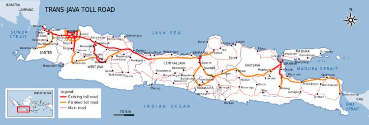 Trans-Java toll road TransJava toll road Wikipedia