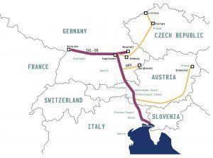 Transalpine Pipeline Trieste crude oil terminal and Transalpine Pipeline a strong