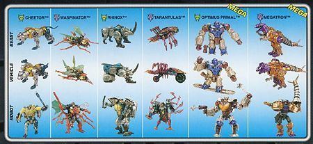 Transformers: Beast Wars Transmetals Transmetal Transformers Wiki