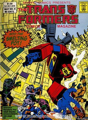 Transformers (comics) The Transformers Comics Magazine Transformers Wiki