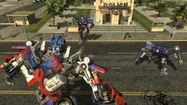 Transformers: The Game Transformers The Game Xbox 360 Screenshots Realm of Gaming