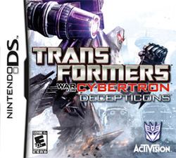 Transformers: War for Cybertron (Nintendo DS) httpsuploadwikimediaorgwikipediaenthumbc
