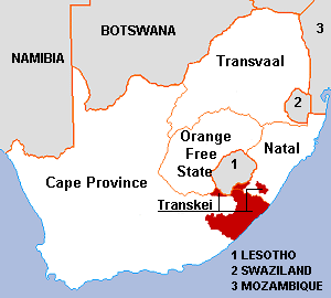 Transkei License Plates of Transkei