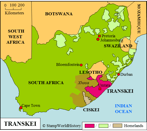 Transkei Transkei Stamps and postal history StampWorldHistory