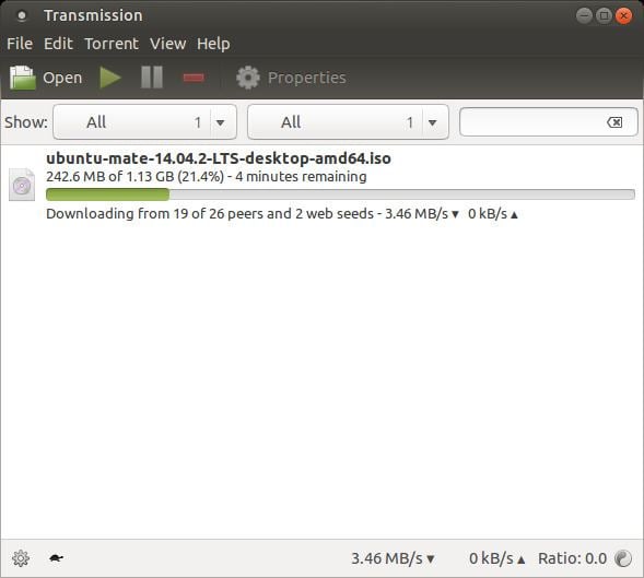 Transmission (BitTorrent client)