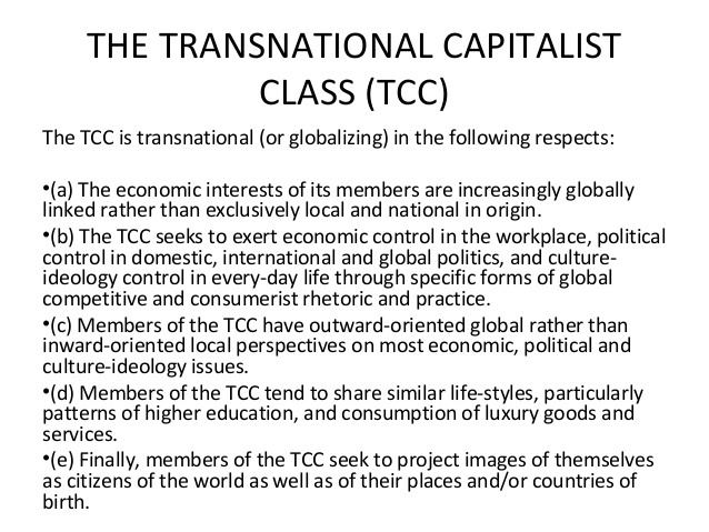 Transnational capitalist class httpsimageslidesharecdncomsklairpresentation