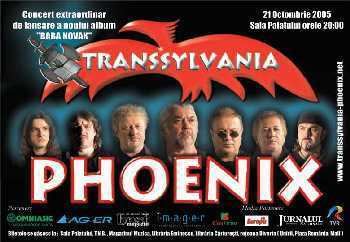 Transsylvania Phoenix Muzici si Faze Noutati Phoenix Baba Novak Concert de lansare