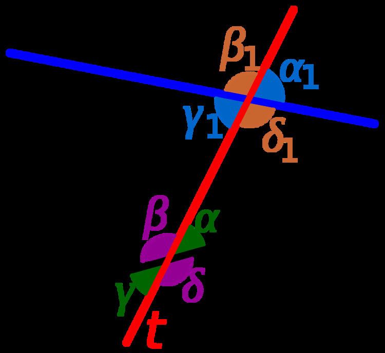 Transversal (geometry)