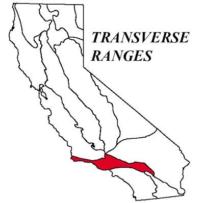 Transverse Ranges Transverse Ranges Geomorphic Province